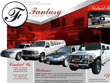 Tablet Screenshot of fantasylimo-nc.com